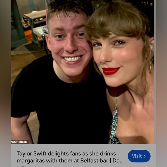 Reformation Esther Dress Shamrock ASO Taylor Swift - Picture 2 of 12